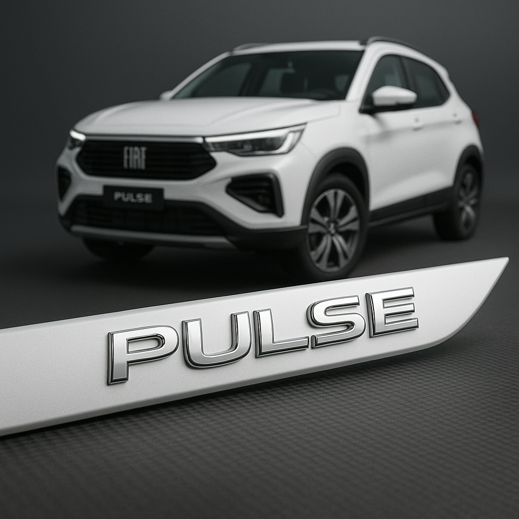 Frisos Laterais Fiat PULSE 2021 a 2025 – Modelo Ponta Facão em Todas as Cores