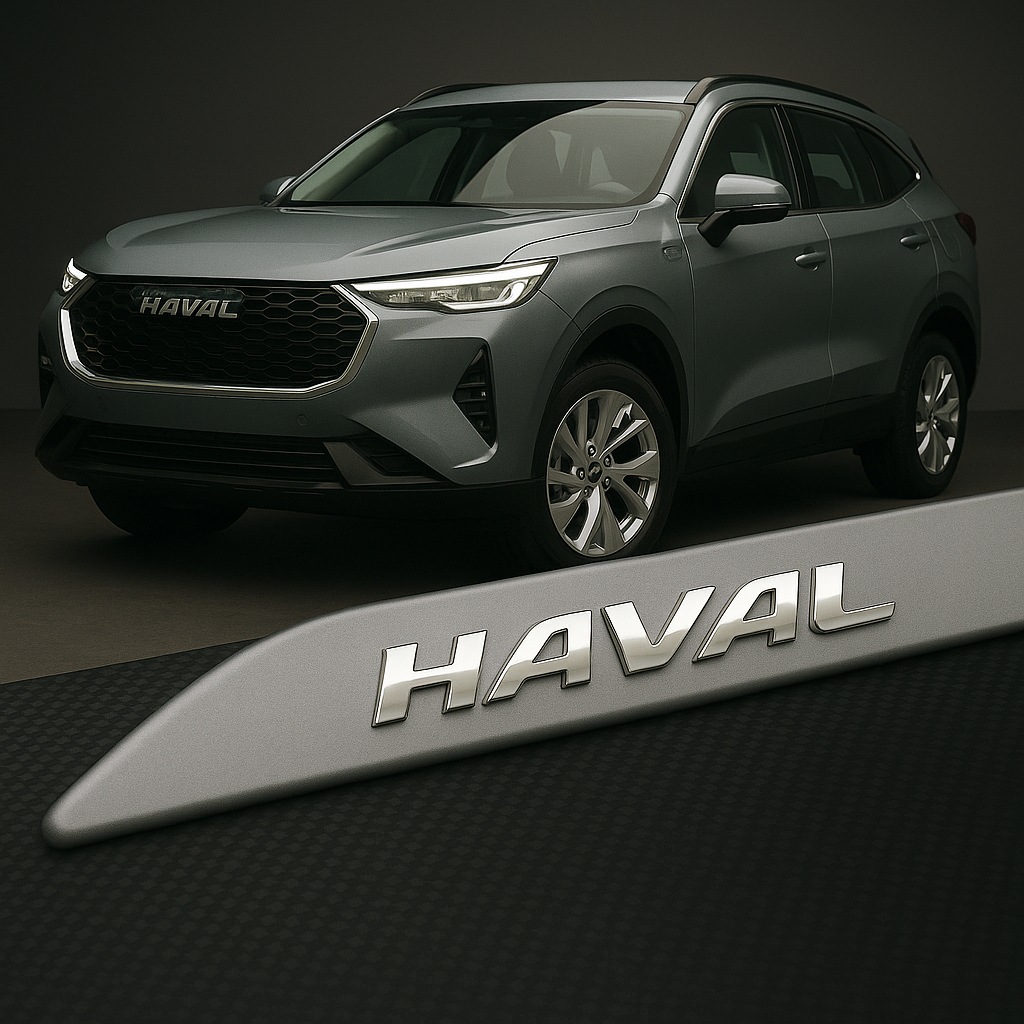 Frisos Laterais HAVAL 2023 a 2025 – Modelo Ponta Facão em Todas as Cores