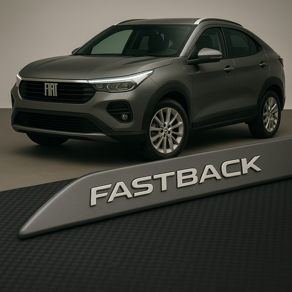 Frisos Laterais Fiat Fastback 2022 a 2025 – Modelo Ponta Facão em Todas as Cores