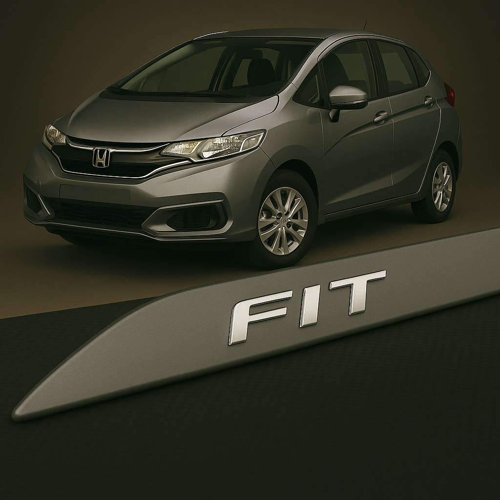 Frisos Laterais Honda NEW FIT 2009 a 2022 – Modelo Ponta Facão em Todas as Cores