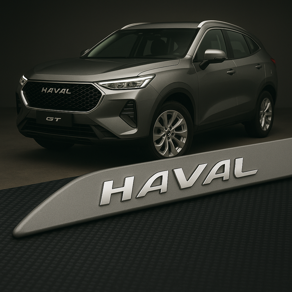 Frisos Laterais HAVAL 2023 a 2025 – Modelo Ponta Facão em Todas as Cores