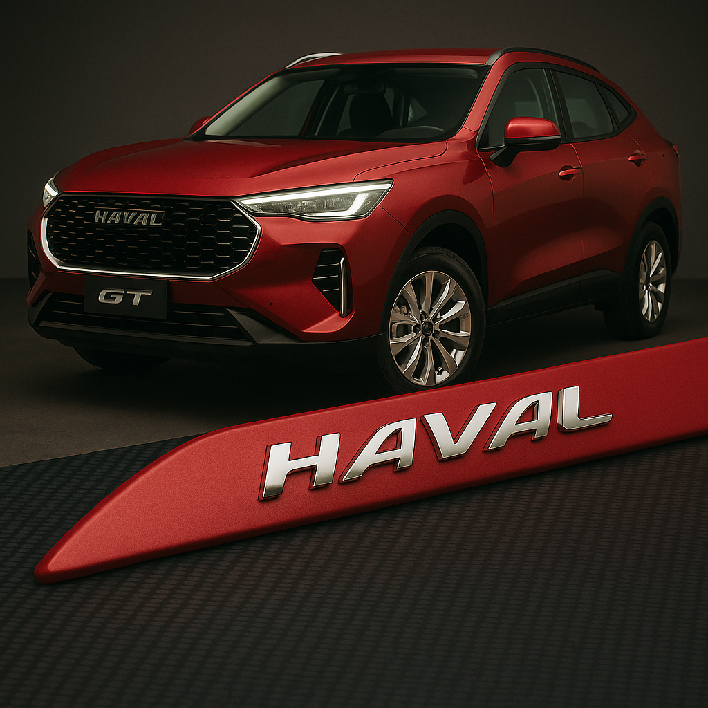 Frisos Laterais HAVAL 2023 a 2025 – Modelo Ponta Facão em Todas as Cores