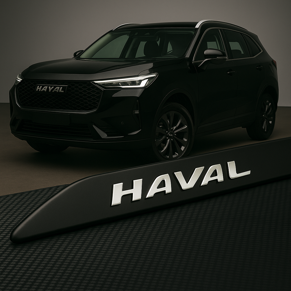 Frisos Laterais HAVAL 2023 a 2025 – Modelo Ponta Facão em Todas as Cores