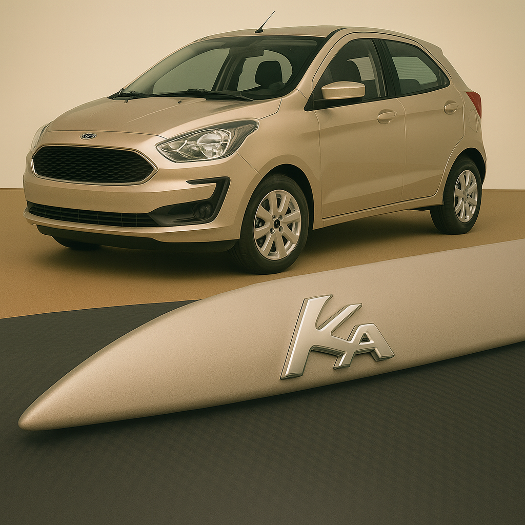 Frisos Laterais Ford KA 2014 a 2021 – Modelo Ponta Facão em Todas as Cores