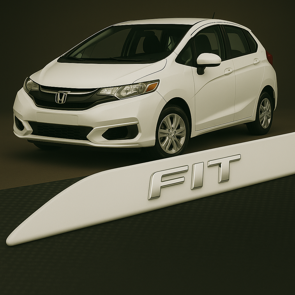 Frisos Laterais Honda NEW FIT 2009 a 2022 – Modelo Ponta Facão em Todas as Cores