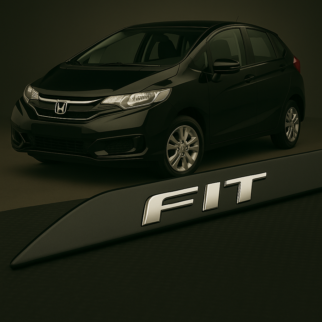 Frisos Laterais Honda NEW FIT 2009 a 2022 – Modelo Ponta Facão em Todas as Cores