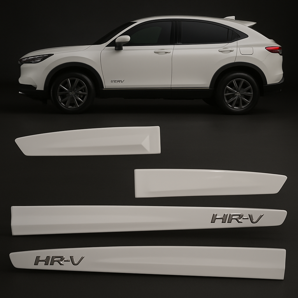 Frisos Laterais Honda HRV 2023 a 2025 – Modelo Original em Todas as Cores