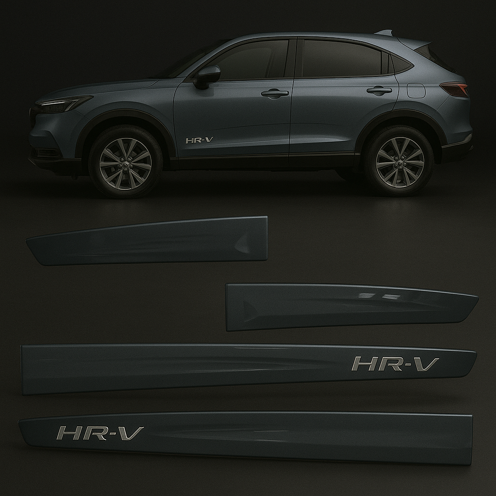 Frisos Laterais Honda HRV 2023 a 2025 – Modelo Original em Todas as Cores