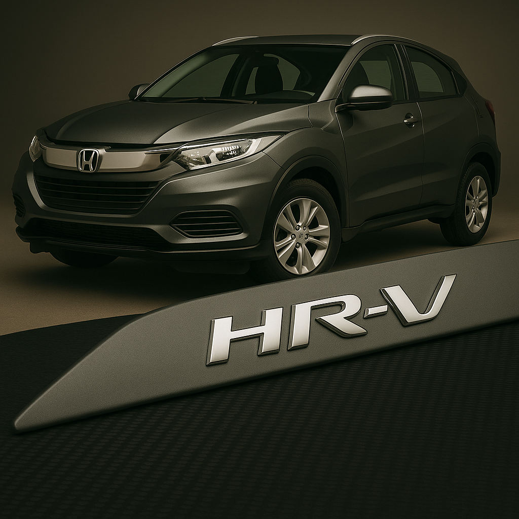 Frisos Laterais Honda HRV 2016 a 2022 – Modelo Ponta Facão em Todas as Cores