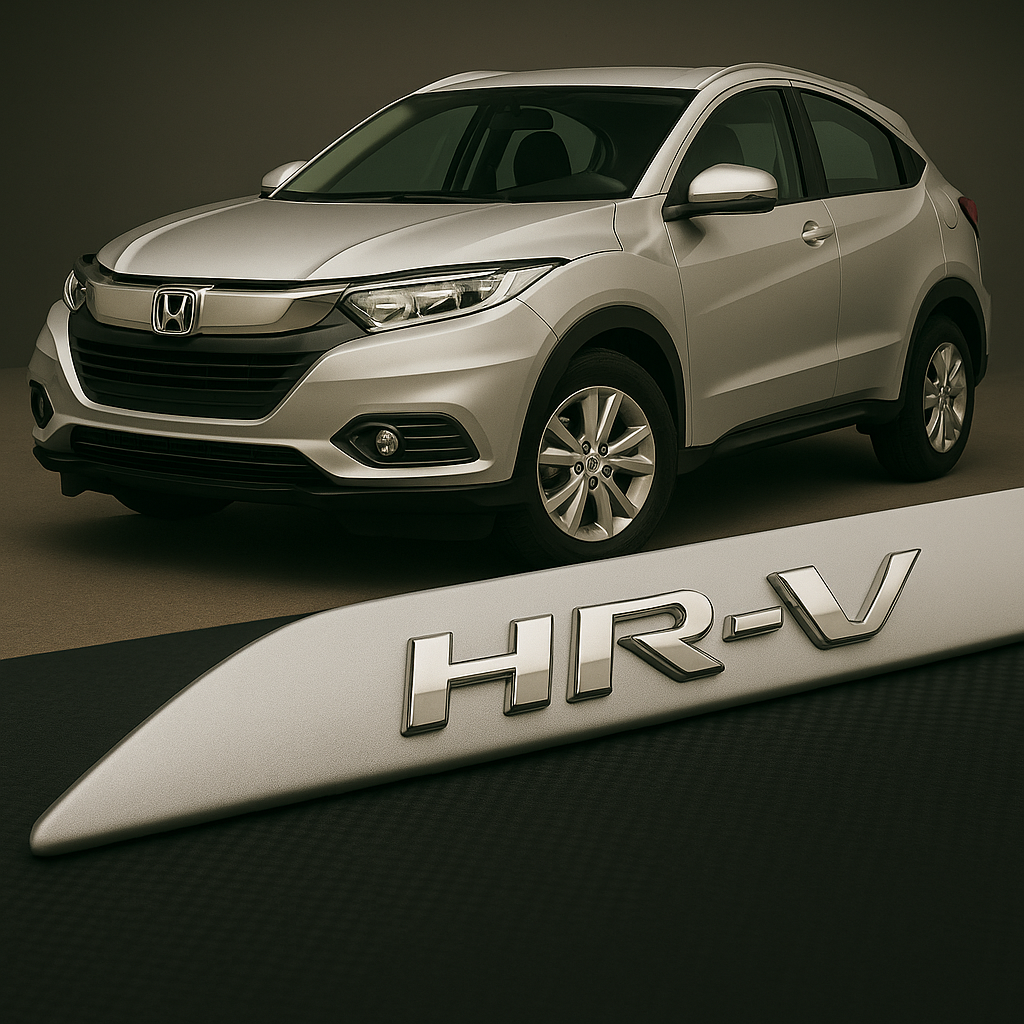Frisos Laterais Honda HRV 2016 a 2022 – Modelo Ponta Facão em Todas as Cores