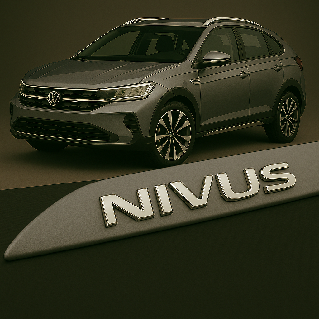 Frisos Laterais Volkswagen NIVUS 2020 a 2025 – Modelo Ponta Facão em Todas as Cores