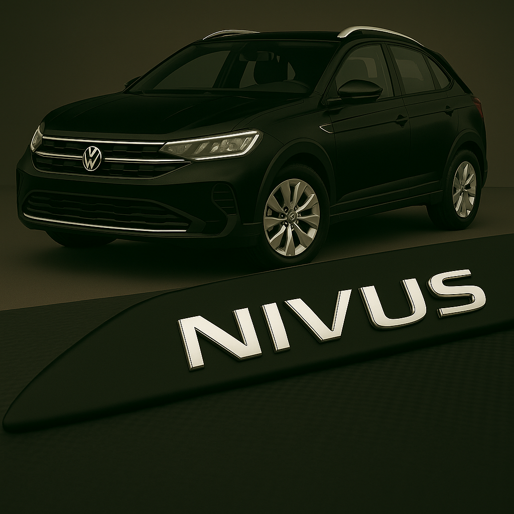 Frisos Laterais Volkswagen NIVUS 2020 a 2025 – Modelo Ponta Facão em Todas as Cores
