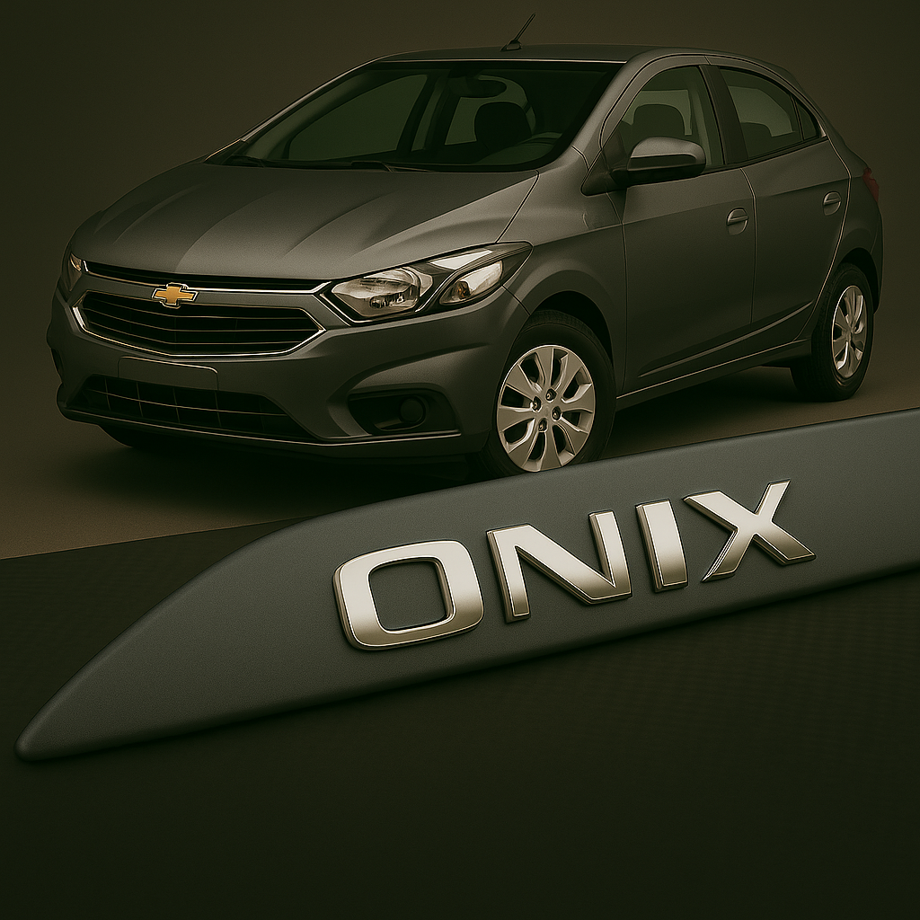 Frisos Laterais Chevrolet ONIX 2013 a 2019 – Modelo Ponta Facão em Todas as Cores