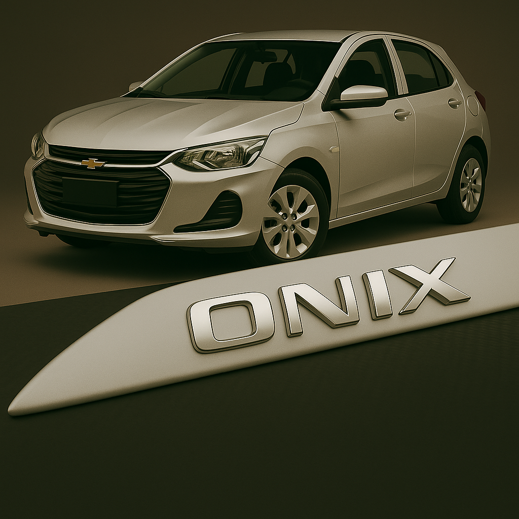 Frisos Laterais Chevrolet ONIX 2013 a 2019 – Modelo Ponta Facão em Todas as Cores