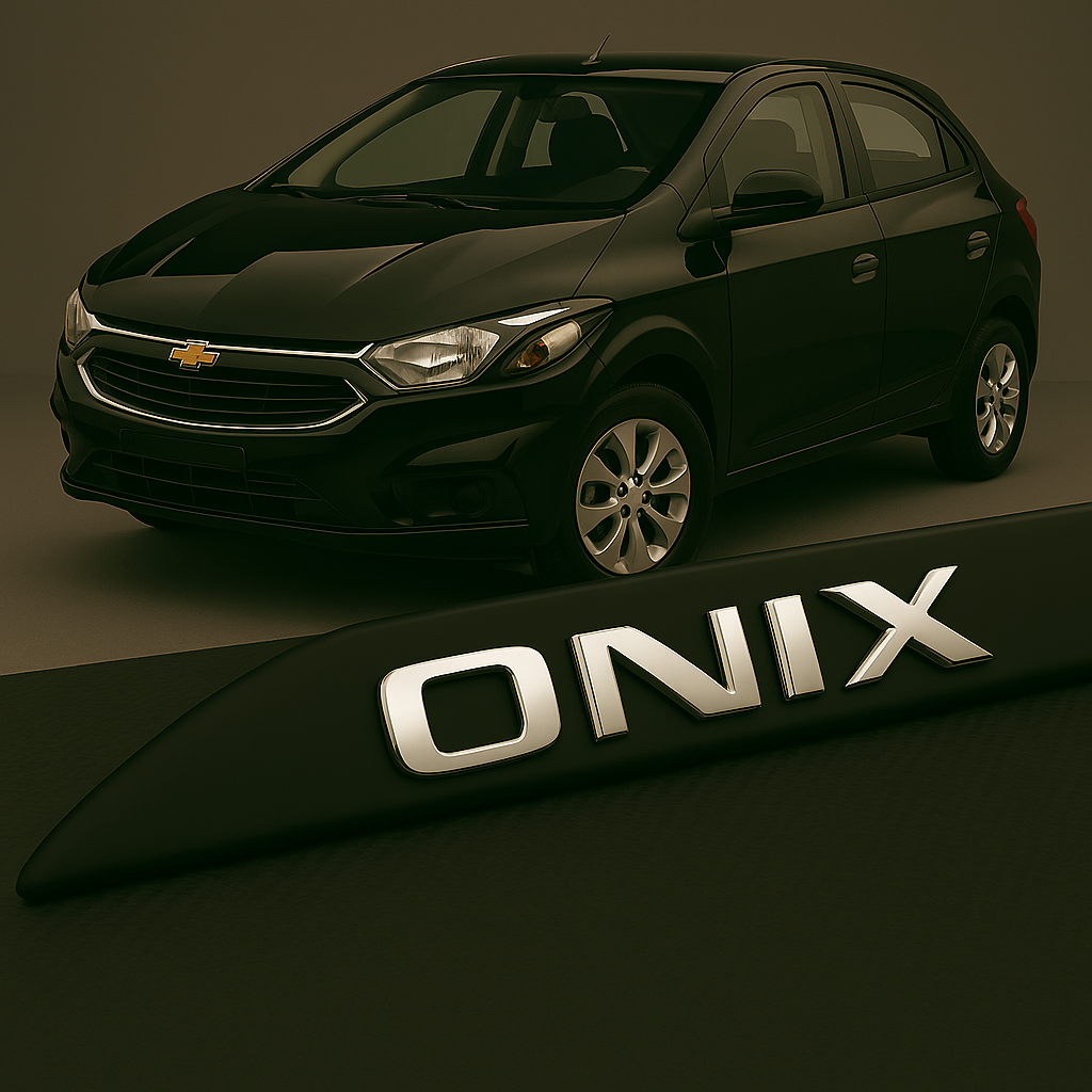 Frisos Laterais Chevrolet ONIX 2013 a 2019 – Modelo Ponta Facão em Todas as Cores
