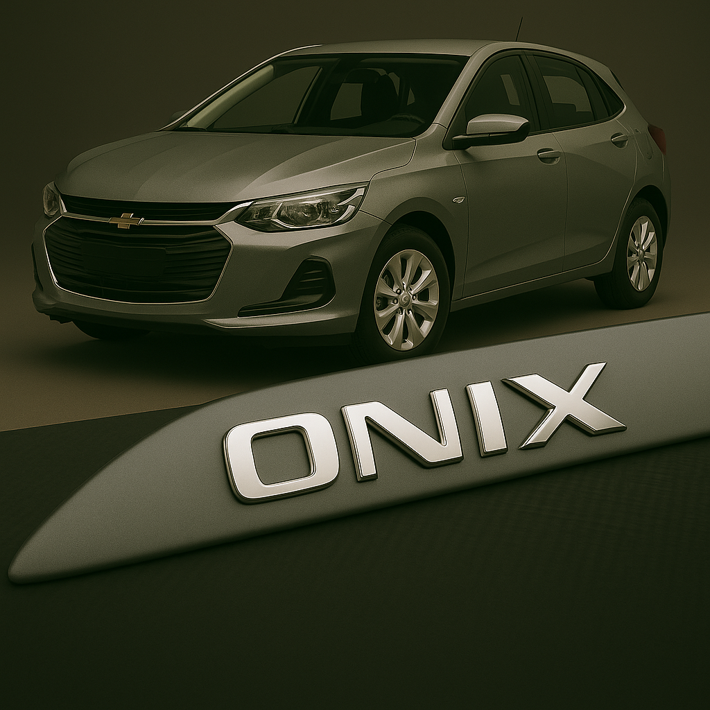 Frisos Laterais Chevrolet ONIX 2020 a 2025 – Modelo Ponta Facão em Todas as Cores