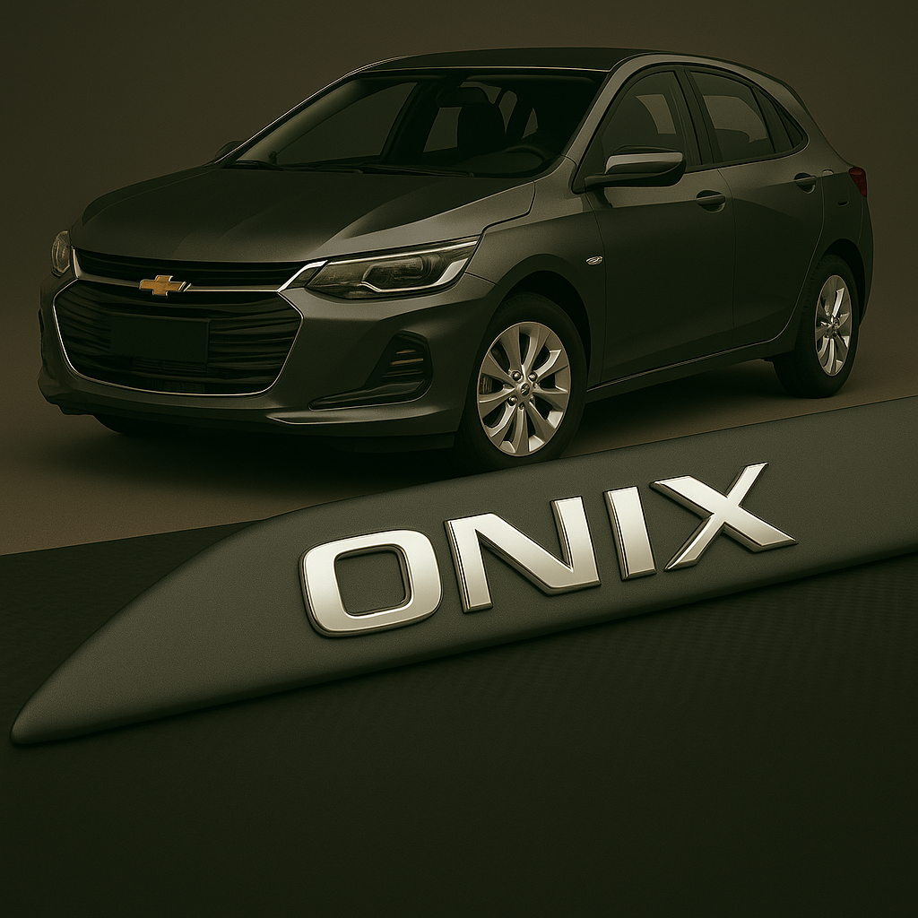 Frisos Laterais Chevrolet ONIX 2020 a 2025 – Modelo Ponta Facão em Todas as Cores
