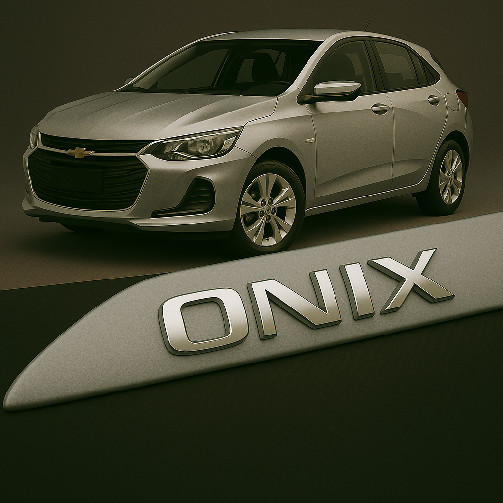 Frisos Laterais Chevrolet ONIX 2020 a 2025 – Modelo Ponta Facão em Todas as Cores