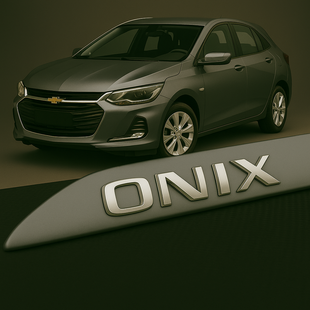 Frisos Laterais Chevrolet ONIX 2020 a 2025 – Modelo Ponta Facão em Todas as Cores