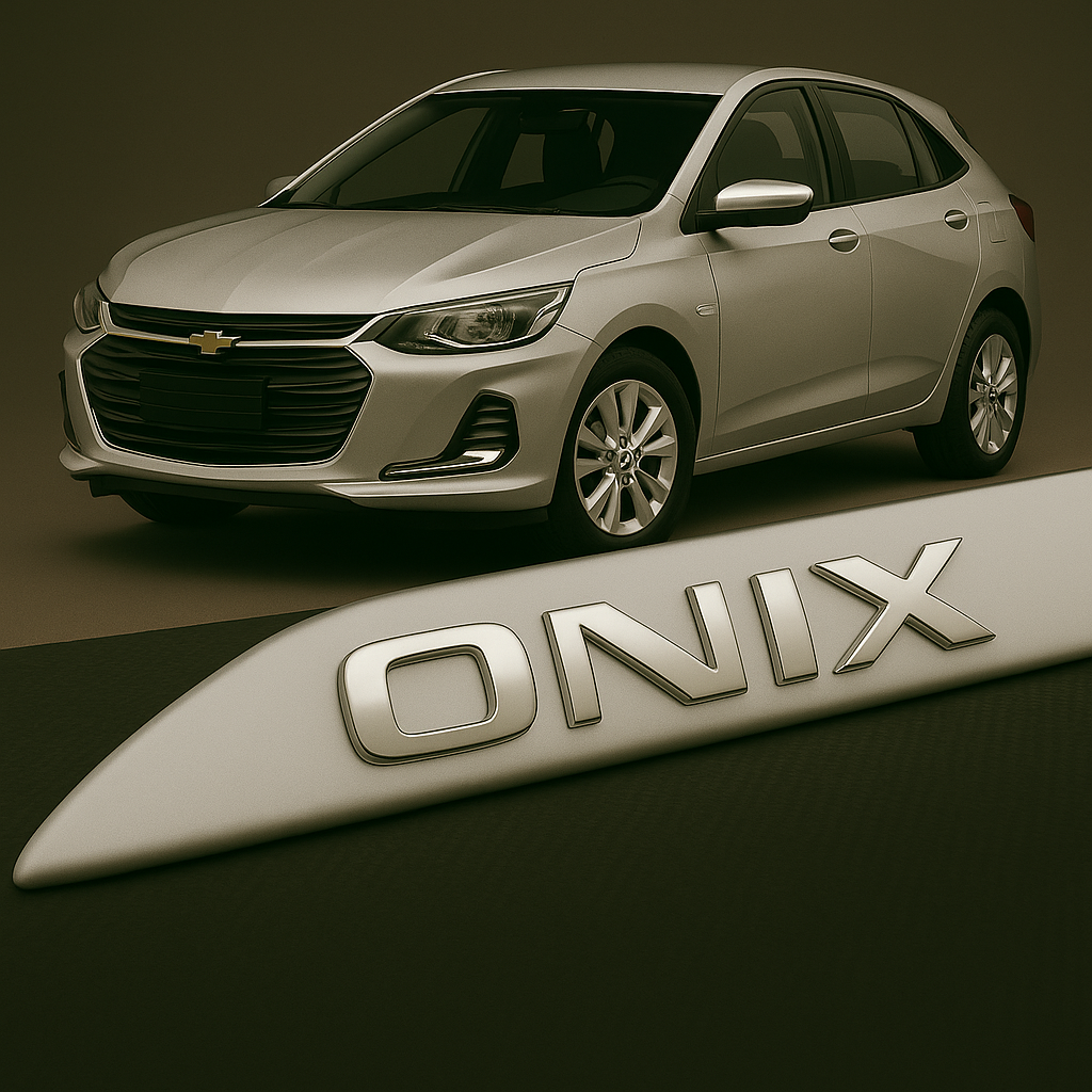 Frisos Laterais Chevrolet ONIX 2020 a 2025 – Modelo Ponta Facão em Todas as Cores