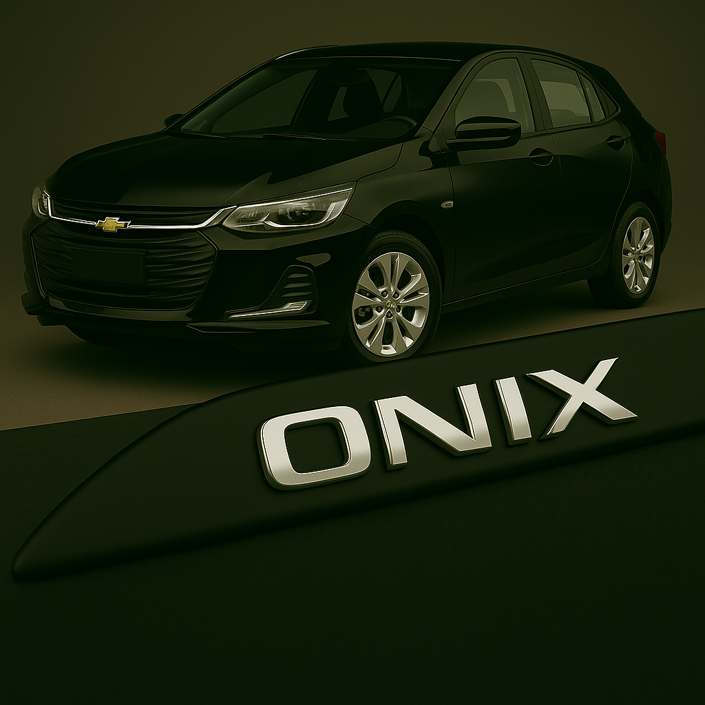Frisos Laterais Chevrolet ONIX 2020 a 2025 – Modelo Ponta Facão em Todas as Cores