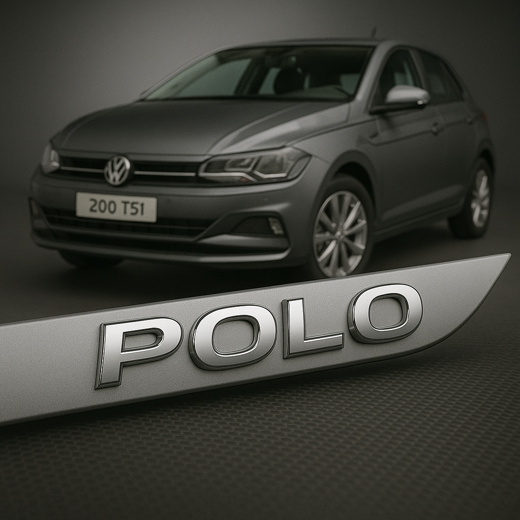 Frisos Laterais Volkswagen POLO 2017 a 2025 – Modelo Ponta Facão em Todas as Cores