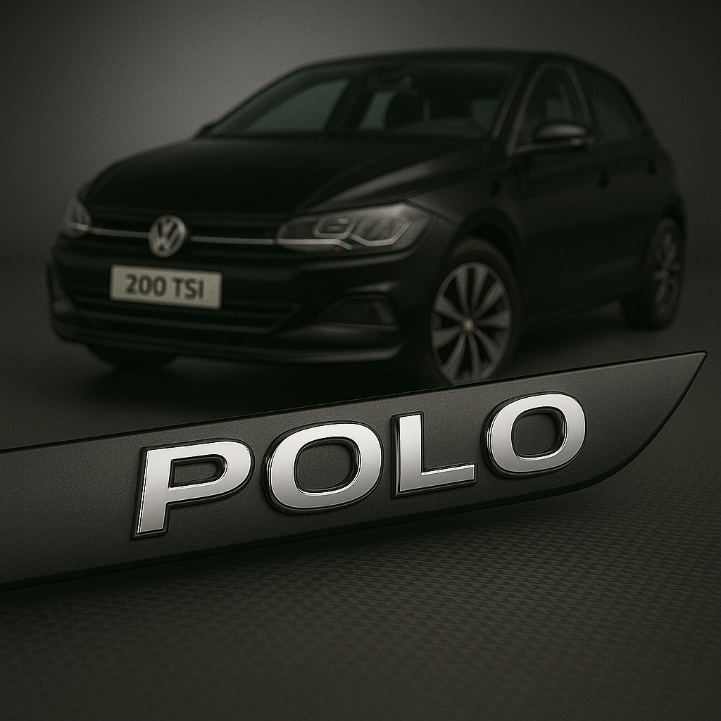 Frisos Laterais Volkswagen POLO 2017 a 2025 – Modelo Ponta Facão em Todas as Cores