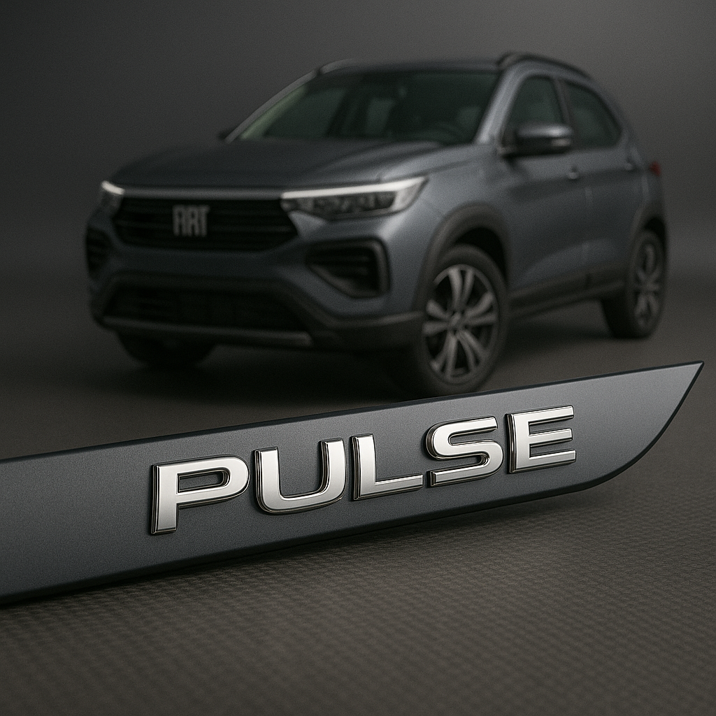 Frisos Laterais Fiat PULSE 2021 a 2025 – Modelo Ponta Facão em Todas as Cores