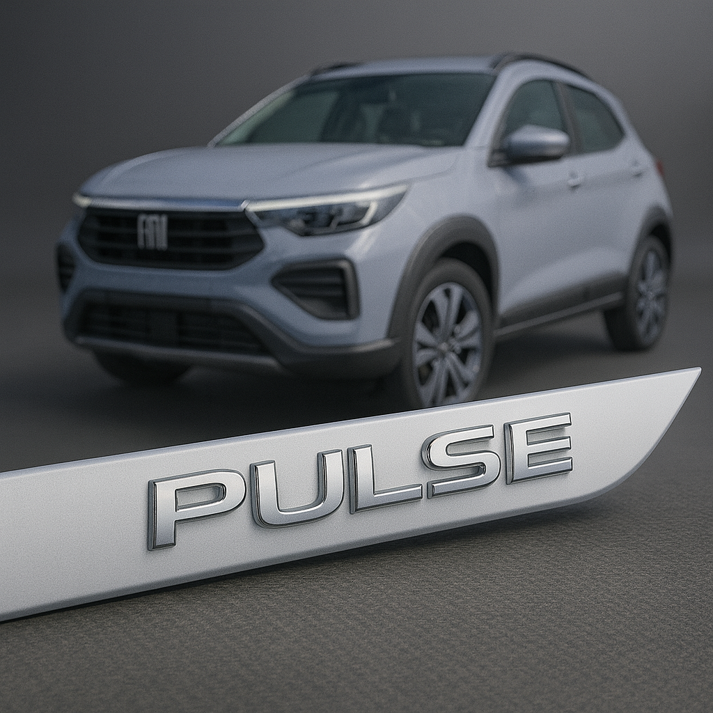 Frisos Laterais Fiat PULSE 2021 a 2025 – Modelo Ponta Facão em Todas as Cores