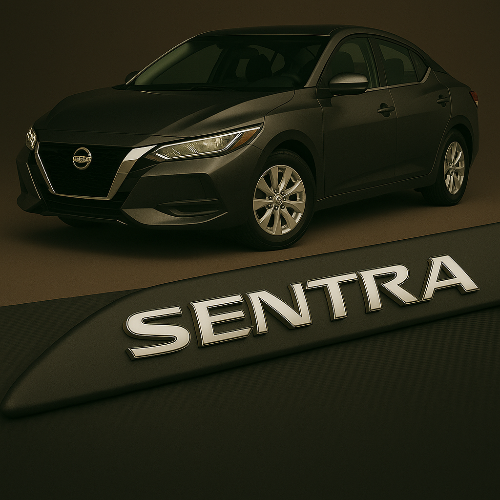 Frisos Laterais Nissan SENTRA 2017 a 2025 – Modelo Ponta Facão em Todas as Cores