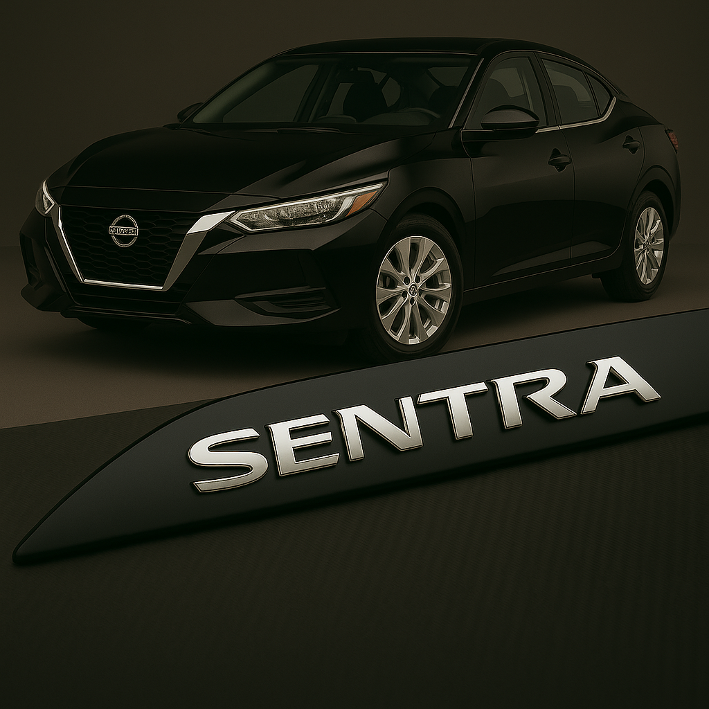 Frisos Laterais Nissan SENTRA 2017 a 2025 – Modelo Ponta Facão em Todas as Cores