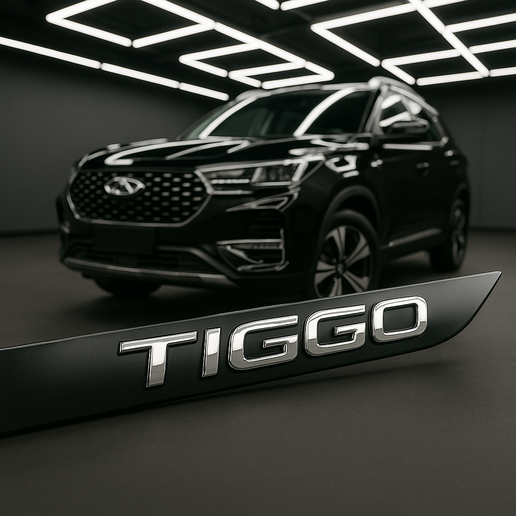 Frisos Laterais TIGGO 2018 a 2025 -(Todos Modelo)Ponta Facão em Todas as Cores