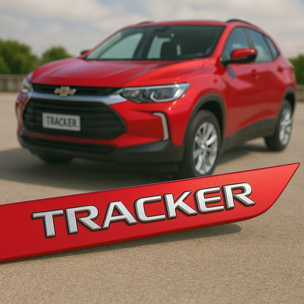 Frisos Laterais Chevrolet TRACKER 2020 a 2025 – Modelo Ponta Facão em Todas as Cores
