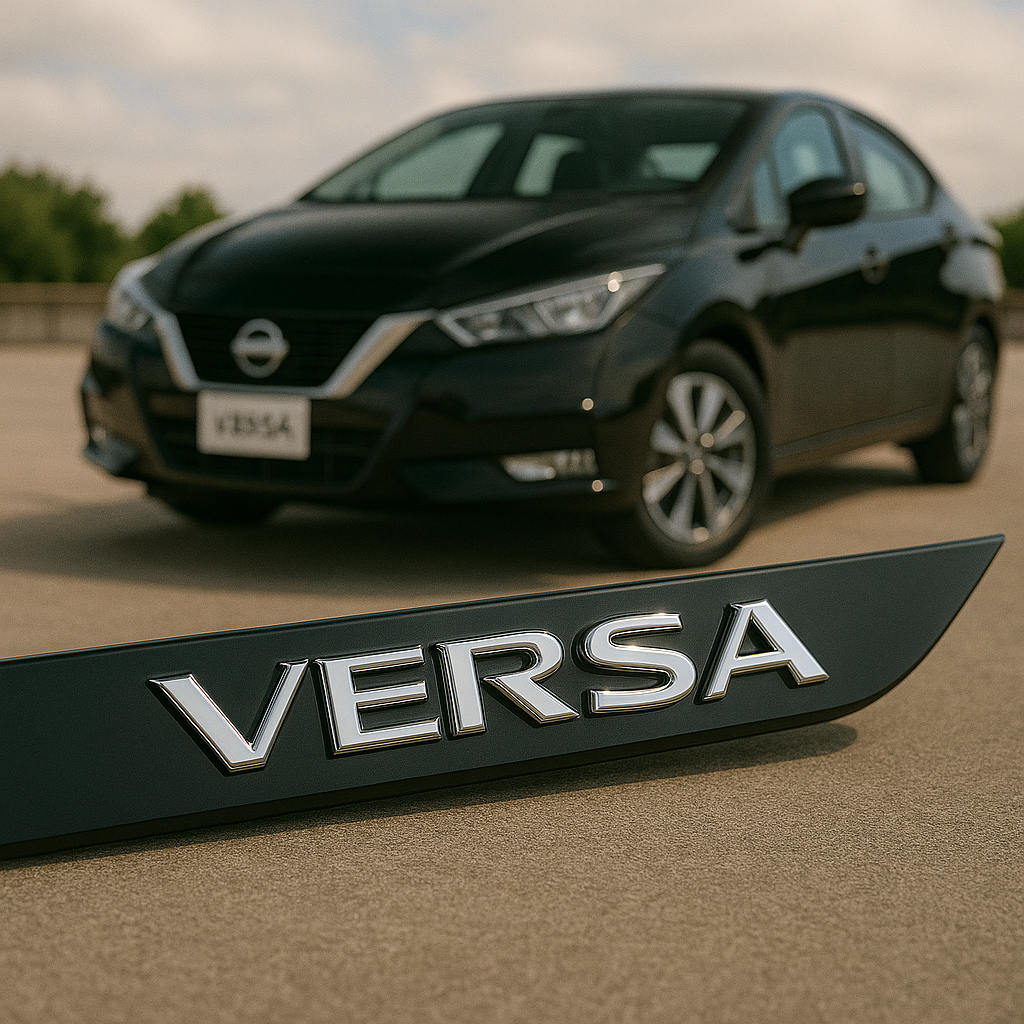 Frisos Laterais Nissan VERSA 2015 a 2025 – Modelo Ponta Facão em Todas as Cores