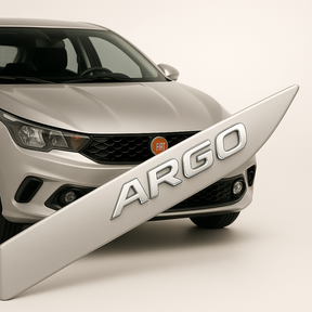 Friso Lateral - Fiat ARGO   Prata Bari  ¨2017 a 2025¨ . ( Ponta Facão )