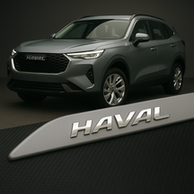 Frisos Laterais HAVAL 2023 a 2025 – Modelo Ponta Facão em Todas as Cores