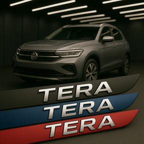 Frisos Laterais Volkswagen TERA 2025 – Modelo Ponta Facão em Todas as Cores