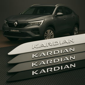 Frisos Laterais Renault KARDIAN 2024 a 2025 – Modelo Ponta Facão em Todas as Cores