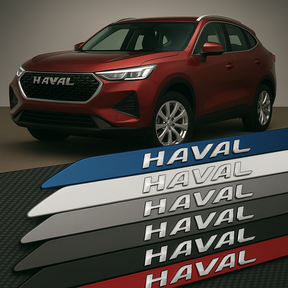 Frisos Laterais HAVAL 2023 a 2025 – Modelo Ponta Facão em Todas as Cores