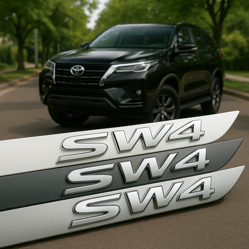 Frisos Laterais HILUX SW4 2006 a 2021 – Modelo Ponta Facão em Todas as Cores
