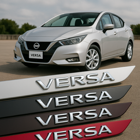 Frisos Laterais Nissan VERSA 2015 a 2025 – Modelo Ponta Facão em Todas as Cores