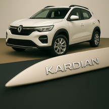 Frisos Laterais Renault KARDIAN 2024 a 2025 – Modelo Ponta Facão em Todas as Cores