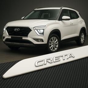 Frisos Laterais Hyundai CRETA 2017 a 2025 – Modelo Ponta Facão em Todas as Cores