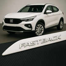 Frisos Laterais Fiat Fastback 2022 a 2025 – Modelo Ponta Facão em Todas as Cores