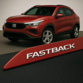 Frisos Laterais Fiat Fastback 2022 a 2025 – Modelo Ponta Facão em Todas as Cores