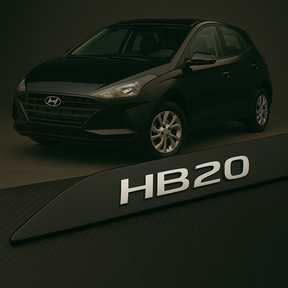 Frisos Laterais Hyundai HB20 2012 a 2025 – Modelo Ponta Facão em Todas as Cores