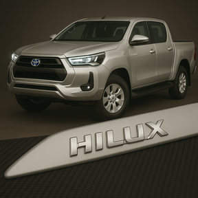 Frisos Laterais TOYOTA HILUX 2006 a 2025 – Modelo Ponta Facão em Todas as Cores