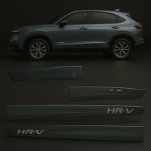 Frisos Laterais Honda HRV 2023 a 2025 – Modelo Original em Todas as Cores