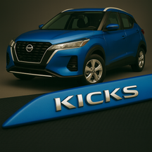 Frisos Laterais Nissan KICKS 2016 a 2025 – Modelo Ponta Facão em Todas as Cores