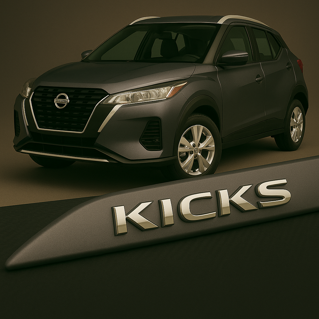 Frisos Laterais Nissan KICKS 2016 a 2025 – Modelo Ponta Facão em Todas as Cores